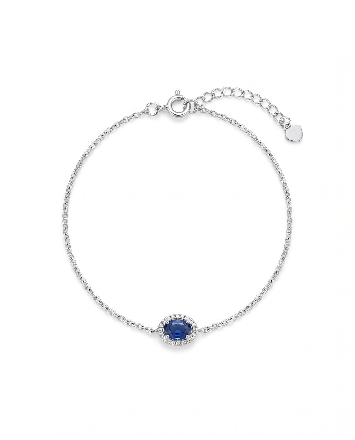 blue-sapphire-bracelet-1 Blue Sapphire Bracelet in 925 sterling silver