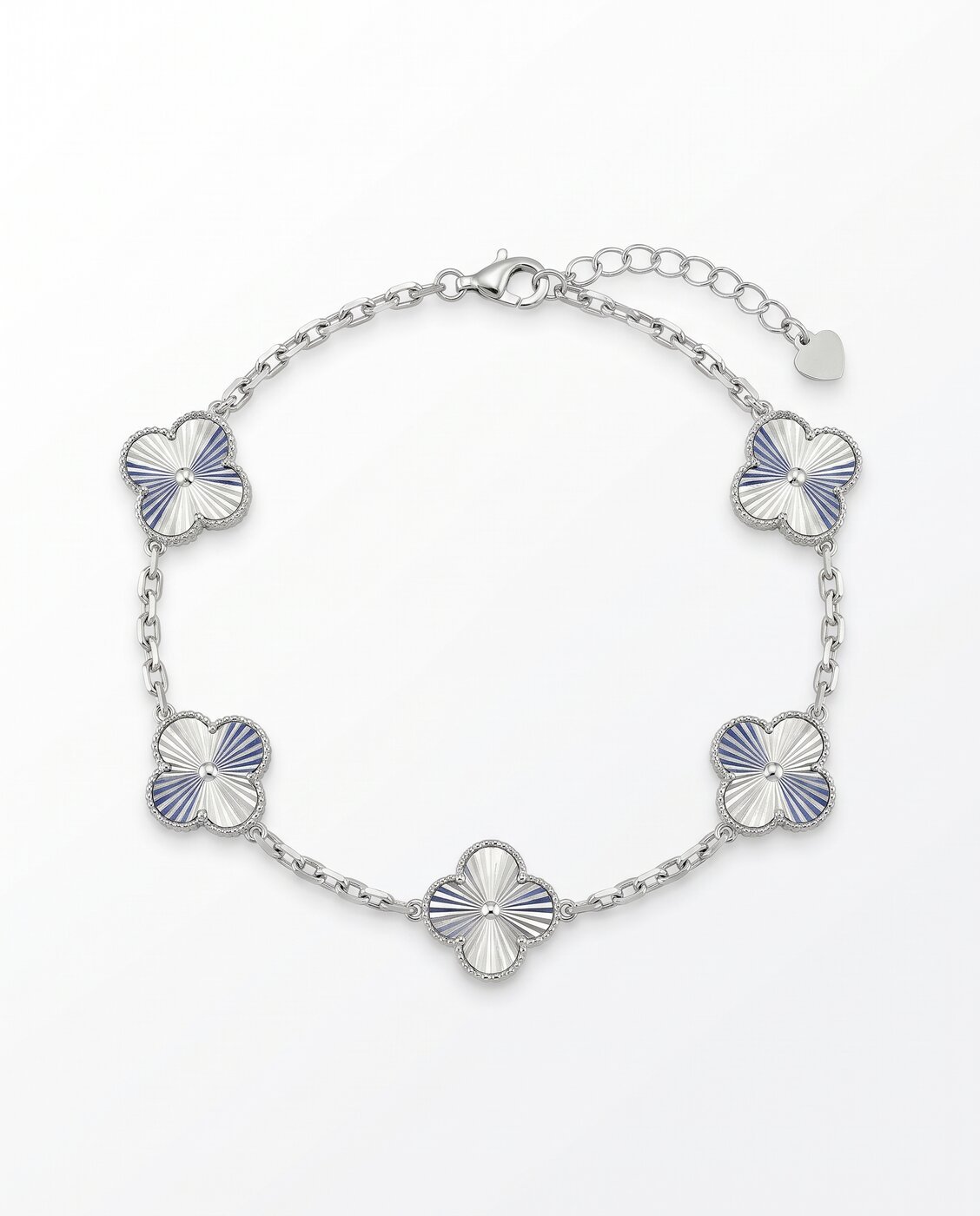 clover-link-bracelet-1 Clover Link Bracelet in 925 sterling silver