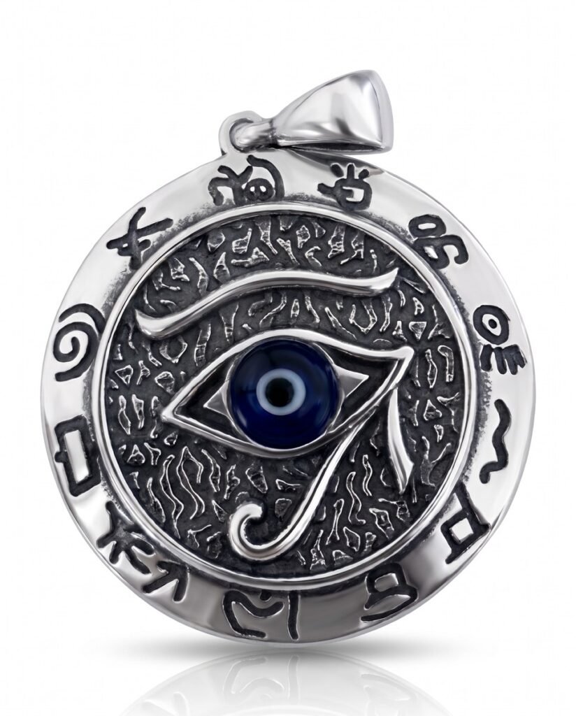 Eye of Horus Pendant in 925 sterling silver