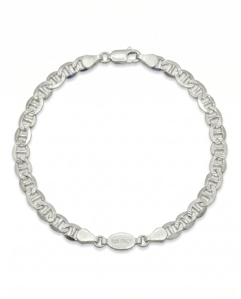Mariner Link ID Bracelet in 925 sterling silver